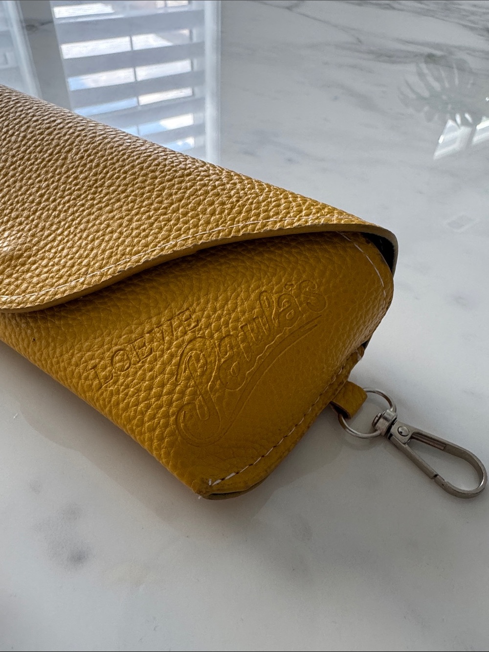 Loewe Gold Metal Aviator Sunglasses with Yellow Case - Picture 2 of 11